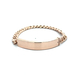 8kt Yellow Gold 8" 10mm Name Plate Cuban Link Bracelet 