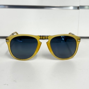 Persol 714SM Steve McQueen 204/S3 (Opal Yellow / Blue Gradient Polarized)
