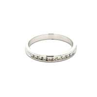 14kt White Gold .30ct tw Diamond Band Ring