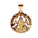 14kt Yellow Gold Religious Pendant