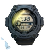 Casio Black G-shock ws-1300h-av 100 Meter Moon/Tide Graph 
