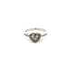 10kt White Gold .35ct tw Diamond Heart Ring