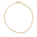 10kt Yellow Gold 7.5" 2mm Figaro Link Bracelet 