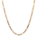 10kt Yellow Gold 24" 4mm Figaro Link Chain