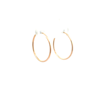 14kt Yellow Gold Hoop Earrings