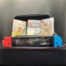 Nintendo Switch Red Blue Console HAC-001 w/ Joy Con + Dock + Charger 