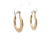 10kt Yellow Gold Greek Key Hoop Earrings