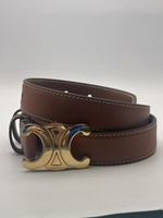 Celine Brown Leather Belt #F-NE-2212 