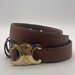 Celine Brown Belt Leather Belt #F-NE-2212 