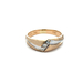14kt Yellow Gold .15ct tw Diamond Ring