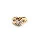 14kt Yellow Gold .75ct tw Diamond Wedding Set Rings