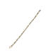10kt Two Tone 7.5" 5.75mm 1.80cttw Diamond Bracelet