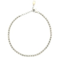 14kt White Gold 7" 2.5mm 1.50ct tw Diamond Tennis Bracelet 