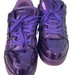 Louis Vuitton Metallic Purple Patent Leather Trainer Sneaker 