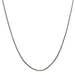  14kt White Gold 16" Fancy Link Chain