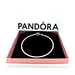 Pandora Celestial Heart Clasp Bangle Bracelet