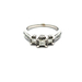 14kt White Gold .50ct tw Diamond 3 Stone Ring