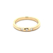 Tiffany & Co. 18kt Yellow Gold Elsa Peretti 3 Diamond Band Ring