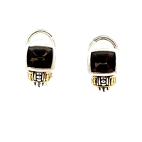Lagos .925 & 18kt Smoky Quartz Earrings