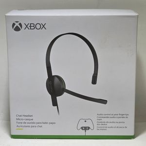 Microsoft Xbox Chat Headset Wired Model 1564 For Xbox 