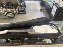 Enya NEXG 2 Acoustic-Electric Smart Guitar Carbon Fiber Travel Guitar - White