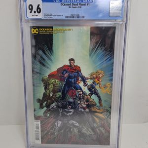  Dceased: Dead Planet #1 graded CGC 9.6