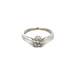 14kt White Gold .20ct tw Diamond Cluster Ring