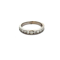 14kt White Gold .50ct tw Diamond Band