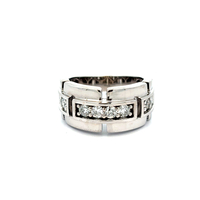 10kt White Gold .15ct tw Diamond Band 