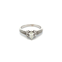 14kt White Gold .50ct tw Diamond Ring
