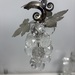 CRYSTAL GLASS CANDY FRUIT BASKET