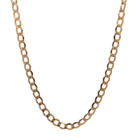 14kt Yellow Gold 20" 4mm Curb Link Chain 
