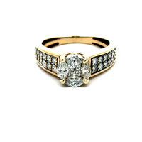 14kt Yellow Gold 1.00ct tw Diamond Engagement Ring
