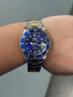 Invicta Stainless Steel Pro-Diver Blue Dial Men's Watch #89280B Pre-owned