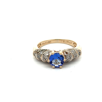 14kt Yellow Gold Amethyst Ring