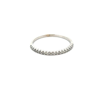 10kt White Gold .10ct tw Diamond Band
