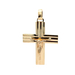 14kt Yellow Gold Crucifix Cross Pendant