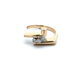 14kt Yellow Gold .10ct tw Diamond Ring 