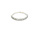 14kt White Gold .40ct tw Diamond Band