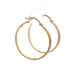 14kt Yellow Gold Greek Key Hoop Earrings