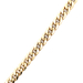 14kt Yellow Gold 8.75" 9.75mm Semi Hollow Cuban Link Bracelet 
