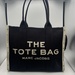 Marc Jacobs The Tote Bag Black Canvas Medium Pre-Owned CJQ0214A