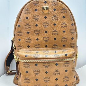 MCM Stark Side Stud Medium Backpack