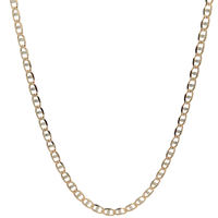 14kt Yellow Gold 18.5" 3mm Mariner Link Chain