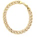 14kt Yellow Gold 18" 8.75mm Hollow Curb Link Bracelet 