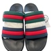 Gucci Agrado GG Rubber Slides, size 9