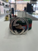 GUCCI Web Stripe Interlocking 411924