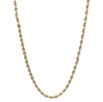 10kt Yellow Gold 20" 3.5mm Solid Rope Chain