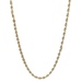 10kt Yellow Gold 20" 3.5mm Solid Rope Chain