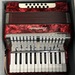 Weltmeister Bandmaster Piano Accordion Red